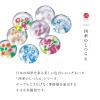 ADERIA Tsugaru Vidro F-62184 Chopsticks Rest, Diameter 1.4 x Height 0.4 inches (3.5 x 1 cm), Spring Cherry, Pack of 5, Made in Japan view 4