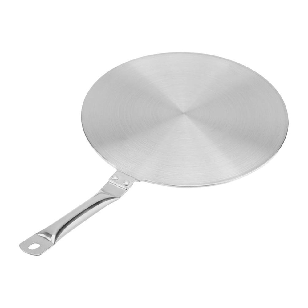 Hemoton Induction Hob Plate Heat Induction Cooker Magnetic Backing Plate for Iron Pan Ceramic Pot