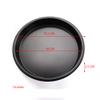 Xinyouluu 7/9 Inch Pizza Tray, Home/Restaurant/Cake Shop Premium Aluminum Cupcake/Cookie Baking Tray,Thick Non-Stick Crimping Edge Pizza Baking Dish,7 inches view 2