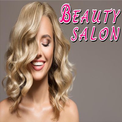 Hair X Service Salon Sign Advertising Marketing Dcor Horizontal (Photo-Realistic Paper Poster Matte Non-Laminated [Indoors], 42")