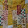 Blanket Bedding Bedspread Bed Kantha Vintage Handmade Silk Patchwork Indian Art Cover India Sari Bohemian Spreads Washed Patola Spread Quilt view 3