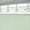 Macochico Olive Medical Curtain, Privacy Cubicle Nickel Grommet Hospital Curtain for Clinic SPA Lab Room Divider, 5ft x 8ft (1 Panel) view 2