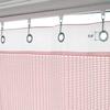 Macochico Pink Medical Curtains, Hospital Cubicle, Nickel Grommet, SPA & Lab Curtain, Room Divider, 5ft Wide x 8ft Tall view 2