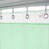 Macochico Green Medical Privacy Curtains, Hospital Cubicle Nickel Grommet Curtain for Medical Clinic SPA Lab Room Divider, 5ft Wide x 8ft Tall (1 Panel) view 2