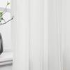 Macochico White Medical Privacy Cubicle Curtain, Nickel Grommet Hospital Curtain for Clinic SPA Lab Room Divider, 5ft Wide x 8ft Tall (1 Panel) view 4