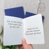 Handmade Personalized Vow Books Wedding Vows Book His Her Vow Renewal Notebook Journal Navy Gold Foil Script - Set of 2 Books view 2