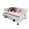 ALDKitchen Flat Top Griddle | Teppanyaki Grill | Single, Dual or Triple Thermostat | Commercial Use | 110V | No Plug (Medium) view 1