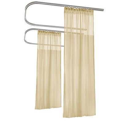 Macochico Bean Room Divider Curtains Privacy Cubicle Curtains with Flat Hook Hanging for SPA Lab Curtain Room Divider,5ft Wide x 8.5ft Tall(1 Panel)