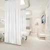 Macochico White Room Divider Curtains Privacy Cubicle Curtains with Flat Hook Hanging for SPA Lab Curtain Room Divider,5ft Wide x 8.5ft Tall(1 Panel) view 2