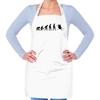 Dressdown Evolution Ski - Unisex Adult Kitchen/BBQ Apron - White - One Size view 1