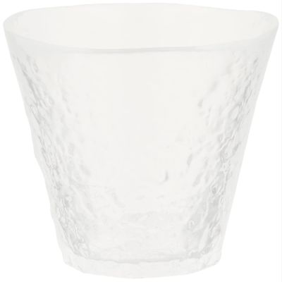 ADERIA F-71919 Tsugaru Vidro Glass, Clear, 9.8 fl oz (275 ml), First Snow, Free Cup, Made in Japan