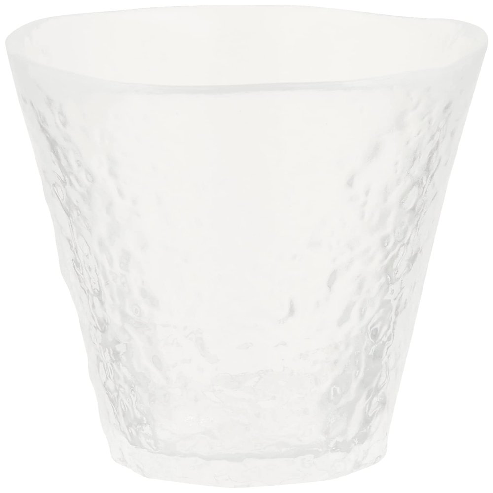 ADERIA F-71919 Tsugaru Vidro Glass, Clear, 9.8 fl oz (275 ml), First Snow, Free Cup, Made in Japan