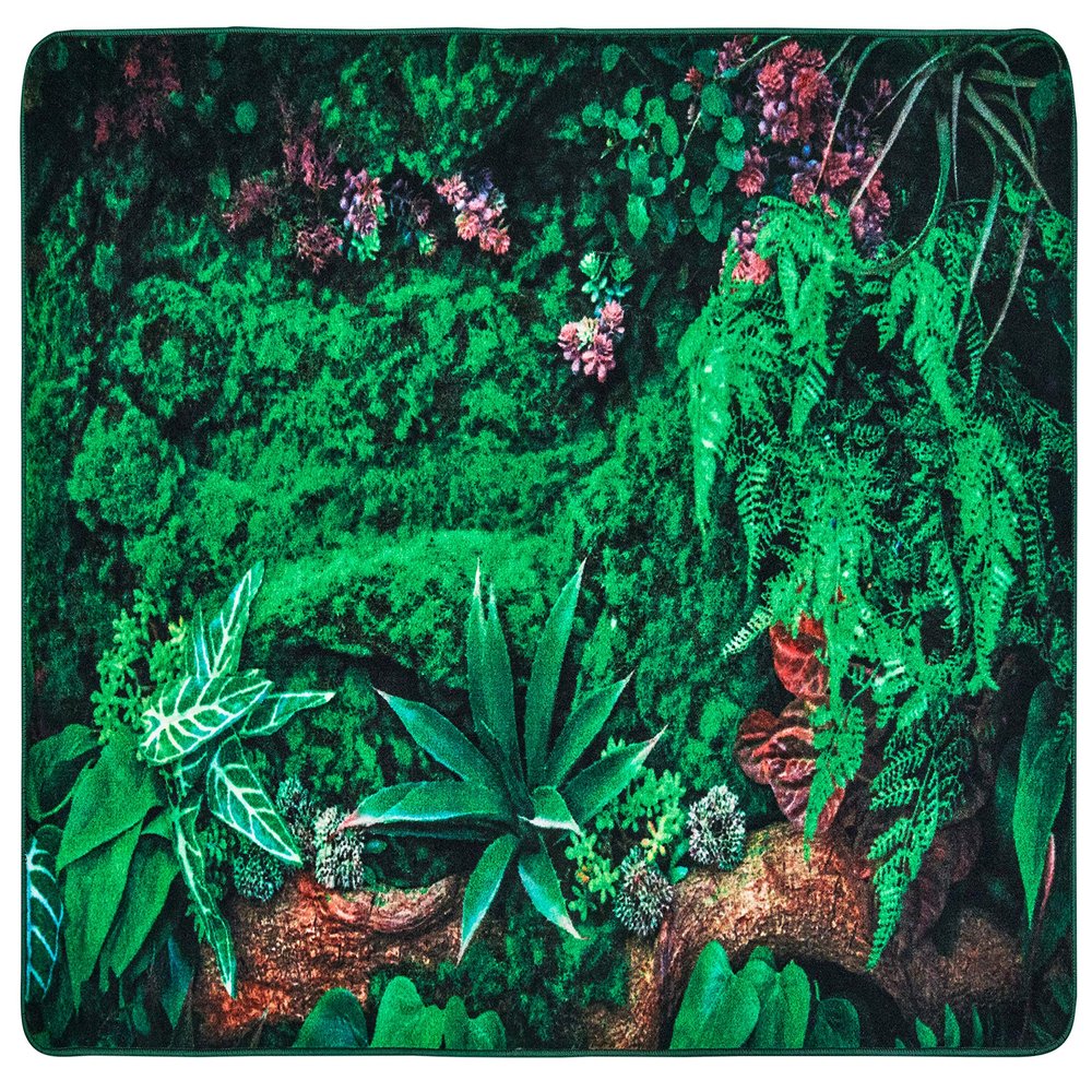 Carpets for Kids 60113 Real Jungle Floor Decorative Kids Teen Room Rug 3ft x 5ft Rectangle Green