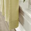 Frelement 52 inches Wide 84 inches Long Linen Cotton Pinch Pleat Curtains Noise Reduction Drapes for Meeting Room, Sliding Door, Khaki, 1 Panel view 3