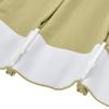 Frelement 52 inches Wide 84 inches Long Linen Cotton Pinch Pleat Curtains Noise Reduction Drapes for Meeting Room, Sliding Door, Khaki, 1 Panel view 4