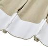 Frelement 52 inches Wide 84 inches Long Linen Cotton Pinch Pleat Curtains Noise Reduction Drapes for Meeting Room, Sliding Door, Flax, 1 Panel view 4