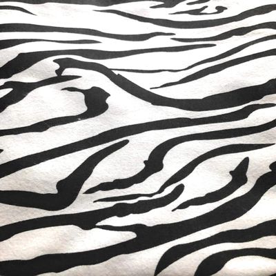 Aunt Sandy's Sewing Twin Size Weighted Blanket with Zebra Print on Flannel for Adult with 12 lbs, Washable