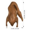 Thanksgiving Turkey - Fake Rotisserie Ducks Model Realistic - Artificial Roast Photograph Props for for Fall Thanksgiving Indoor Outdoor Decorations 1Pc view 4