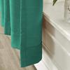 Frelement 52 inches Wide 84 inches Long Linen Cotton Pinch Pleat Curtains Noise Reduction Drapes for Meeting Room, Sliding Door, Greenlake, 1 Panel view 3