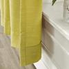 Frelement 52 inches Wide 84 inches Long Linen Cotton Pinch Pleat Curtains Noise Reduction Drapes for Meeting Room, Sliding Door, Apple Green, 1 Panel view 3