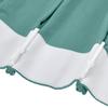 Frelement 52 inches Wide 84 inches Long Linen Cotton Pinch Pleat Curtains Noise Reduction Drapes for Meeting Room, Sliding Door, Slate Blue, 1 Panel view 4