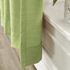 Frelement 52 inches Wide 84 inches Long Linen Cotton Pinch Pleat Curtains Noise Reduction Drapes for Meeting Room, Sliding Door, Green Banana, 1 Panel view 3