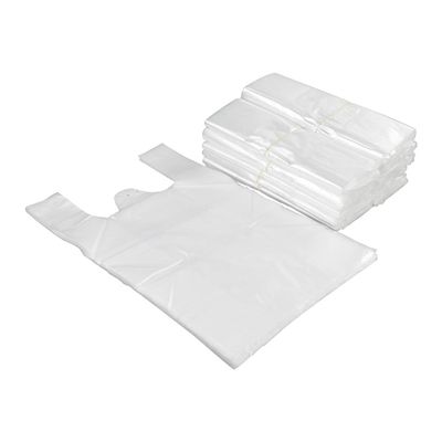 Begale 480 Count Plastic T-Shirt Shopping Bags, Reusable Carryout Bags
