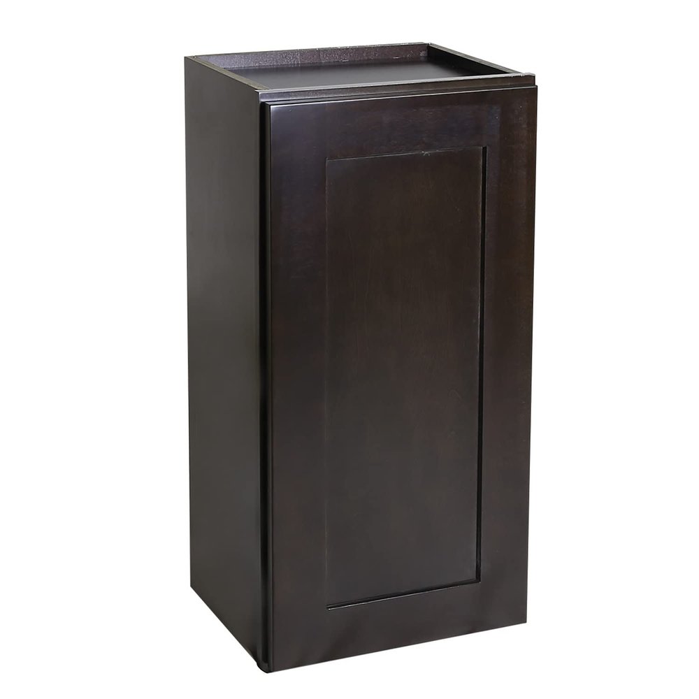 Design House Brookings Shaker Unassembled Wall Kitchen Cabinet W1524, 15 W x 12 D x 24 H, Painted White with Sherwin Williams, Solid Wood  Design House, 561548