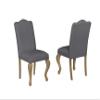 Best Quality Furniture Dining Chairs (set of 2), Gray view 1