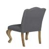 Best Quality Furniture Dining Chairs (set of 2), Gray view 3