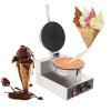 Electric Ice Cream Cone Waffle Maker Machine 1200W Stainless Steel Nonstick Surface for Commercial Home Use (Electric Ice Cream Cone Waffle Maker Machine) view 1