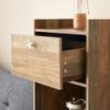 DormCo Yak About It Extra Tall Bookcase Table - Rustic view 4