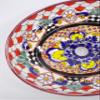 17" TALAVERA SINK drop in (semi-recessed) mexican handmade hand painted ceramic view 3