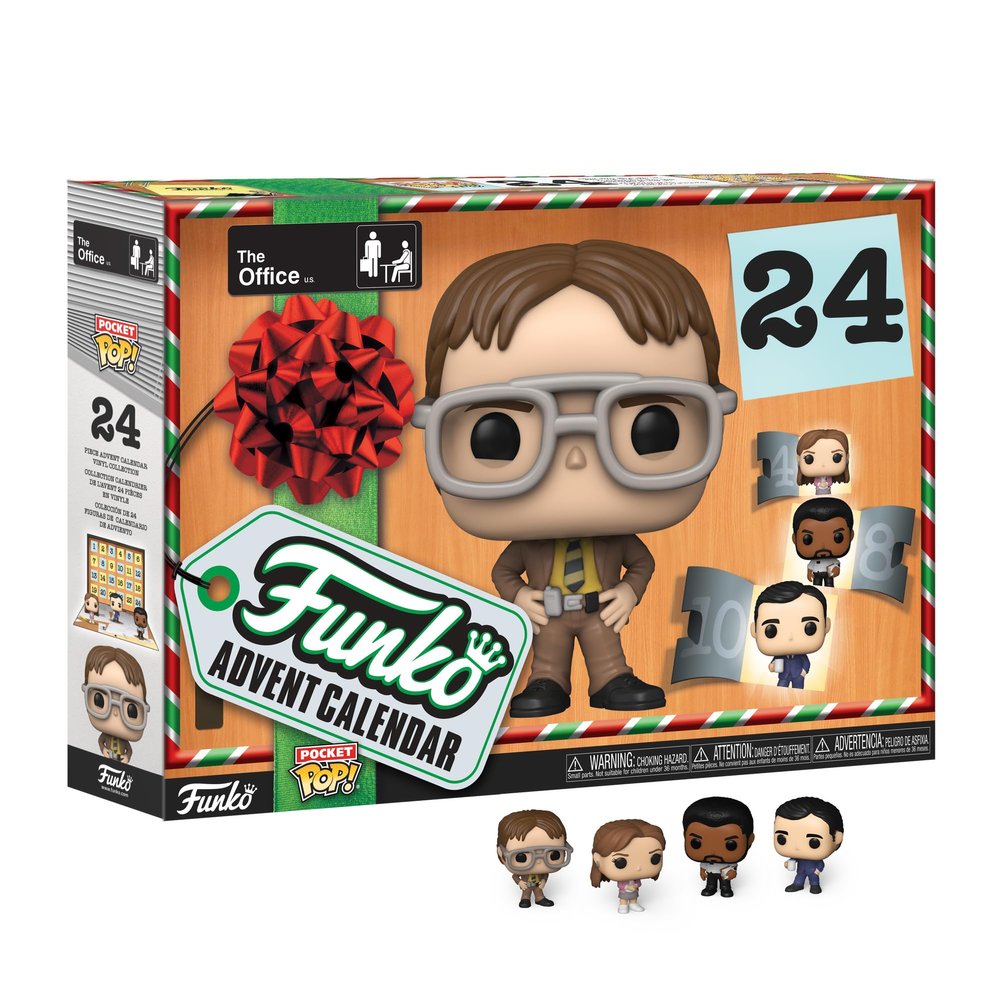 Funko Pop! Advent Calendar: The Office - Michael Scott - 24 Days of Surprises - Collectible Vinyl Mini Figures - Mystery Box - Gift Idea - Holiday Present for Girls, Boys & Kids - Christmas Countdown
