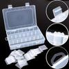 NA 24 Compartment Storage Box Practical Adjustable Plastic Case for Bead Rings Jewelry Display Organizer,5 view 3