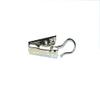 240 x Rod Ring Curtain Drape Sprung Clips & Hook Brush Nickel Plated view 1