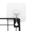 Bathroom Shelves WFF Wall Decoration Iron Frame Hanging Rack Display Storage Box Basket Multifunction Mesh Wire Metal Shelf Holder view 3