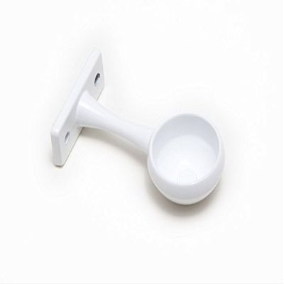 10 x Wardrobe Rod Rail END Socket Brackets Screw Fixed 25MM 1 inch Dia.