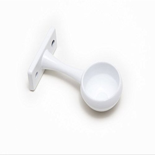 10 x Wardrobe Rod Rail END Socket Brackets Screw Fixed 25MM 1 inch Dia.