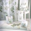 Avanti Linens - Hand Towel, Soft & Absorbent Cotton Towel (Ombre Leaves Collection), 28.00" x 16.00", White view 3