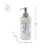 Avanti Linens - Soap Dispenser/Lotion Pump, Resin Bathroom Accessories, Guest Bathroom Essentials, Sea Inspired Bathroom Decor (Coastal Terrazo Collection) view 2