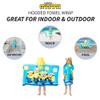 Despicable Me Minions Bath/Pool/Beach Soft Cotton Terry Hooded Towel Wrap, 24" x 50", By Franco Kids view 4