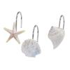 Avanti Linens - Shower Curtain Hooks, Sea Inspired Bathroom Decor, Set of 12 (Coastal Terrazo Collection) view 1