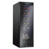 Ivation 12 Bottle Compressor Wine Cooler Refrigerator w/Lock, Large Freestanding Wine Cellar Fridge, 41f-64f Digital Temperature Control Glass Door Black view 1