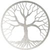 Badger Steel USA - Tree of Life Roots - Metal Wall Art - 24" X 24" - Hammered Silver view 4