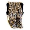 Plutus Brands Brown Plutus Tiger Faux Fur Luxury Throw 102 in x 116in, Blanket 102L x 116W California King view 4