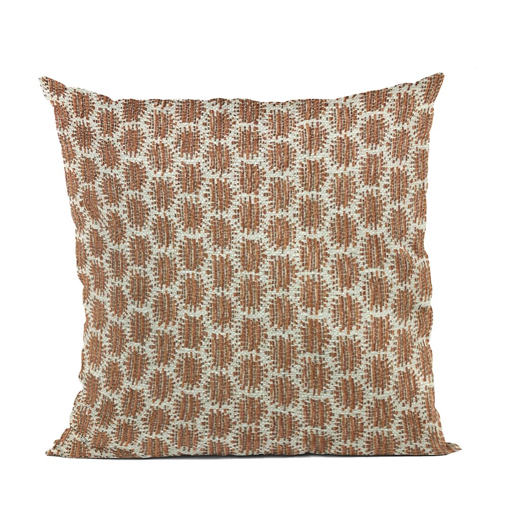 Plutus Brands Brown Plutus Eyelashes Dot Luxury Throw Pillow 20 in x 20in, Double Sided 20" x 20"