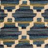 Plutus Brands Blue Plutus Lights Diamond Luxury Throw Pillow 20 in x 20in, Double Sided 20" x 20" view 4