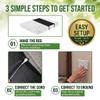 Grounding Mat, Grounding Sleep Mat 54x 71 Perforated Design 100% Conductive Carbon Leatherette Grounding Mats, Fits for Full Size view 4