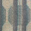 Plutus Brands Blue Plutus Lake Stripe Luxury Throw Pillow 22 in x 22in, Double Sided 22" x 22" view 4